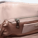 Miu Miu Matelasse Hand Bag Leather 2way Pink Silver Auth 184822SAM-22