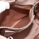 Miu Miu Matelasse Hand Bag Leather 2way Pink Silver Auth 184822SAM-23
