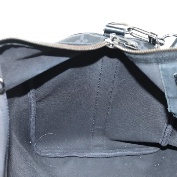 LOUIS VUITTON Monogram Eclipse Keepall Bandouliere 45 Bag M40569 LV Auth 184824A