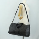 LOUIS VUITTON Monogram Eclipse Keepall Bandouliere 45 Bag M40569 LV Auth 184824A-34