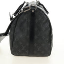 LOUIS VUITTON Monogram Eclipse Keepall Bandouliere 45 Bag M40569 LV Auth 184824A-4