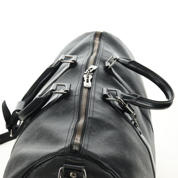 LOUIS VUITTON Monogram Eclipse Keepall Bandouliere 45 Bag M40569 LV Auth 184824A