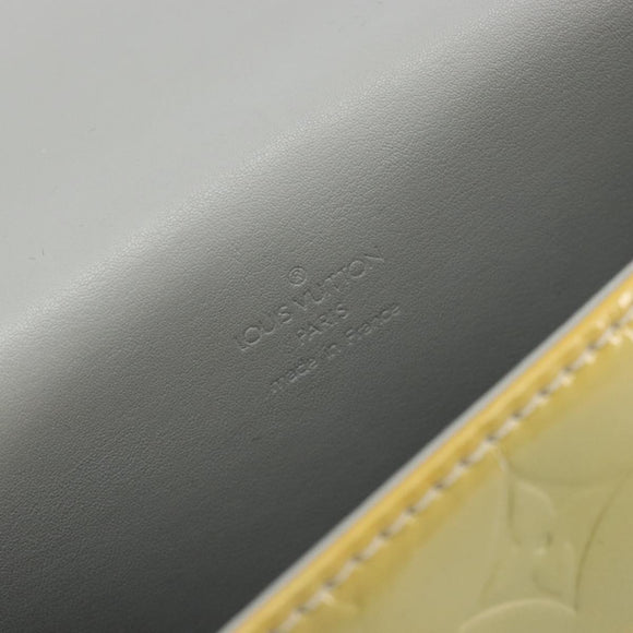 LOUIS VUITTON Monogram Vernis Spring street Hand Bag Gris M91029 LV Auth 184834