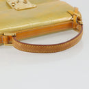 LOUIS VUITTON Monogram Vernis Spring street Hand Bag Gris M91029 LV Auth 184834-7