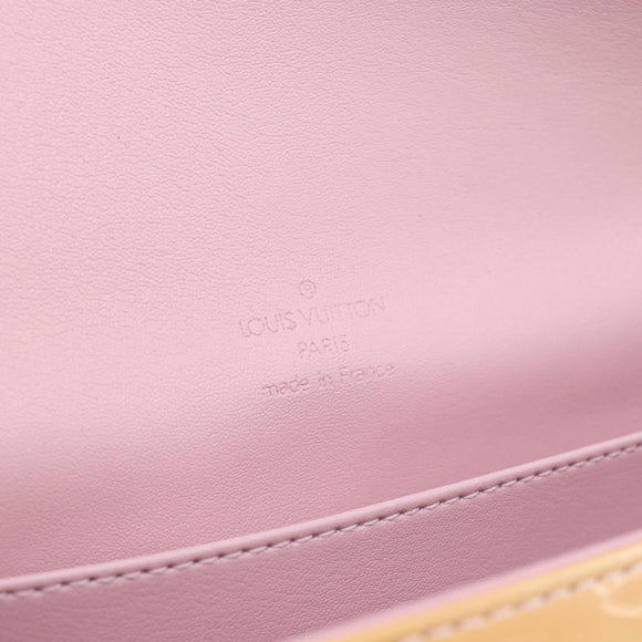 LOUIS VUITTON Monogram Vernis Thompson Street Bag Pink M91070 LV Auth 184835A