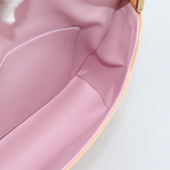 LOUIS VUITTON Monogram Vernis Thompson Street Bag Pink M91070 LV Auth 184835A