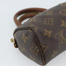 LOUIS VUITTON Monogram Mini Speedy Handtasche M41534 LV Auth 184836-16