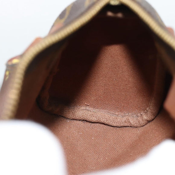 LOUIS VUITTON Monogram Mini Speedy Handtasche M41534 LV Auth 184836