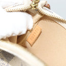LOUIS VUITTON Damier Azur Mini Pochette Accessoires Pouch N63005 LV Auth 184837A-12