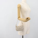 LOUIS VUITTON Damier Azur Mini Pochette Accessoires Pouch N63005 LV Auth 184837A-21