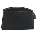 LOUIS VUITTON Epi Trousse Crete Pouch Black M48402 LV Auth 184840-1