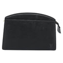LOUIS VUITTON Epi Trousse Crete Pouch Black M48402 LV Auth 184840-13