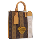 LOUIS VUITTON NIGO LV Squared Sac Plat Messenger Hand Bag M45969 Auth 184841SM-1