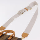 LOUIS VUITTON NIGO LV Squared Sac Plat Messenger Hand Bag M45969 Auth 184841SM-10