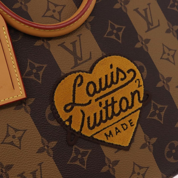 LOUIS VUITTON NIGO LV Squared Sac Plat Messenger Hand Bag M45969 Auth 184841SM
