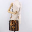LOUIS VUITTON NIGO LV Squared Sac Plat Messenger Hand Bag M45969 Auth 184841SM-25