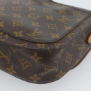 LOUIS VUITTON Monogram Saint Cloud GM Shoulder Bag M51242 LV Auth 184843-17