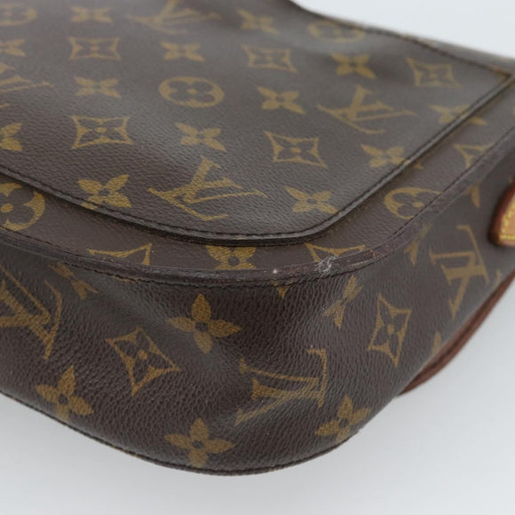 LOUIS VUITTON Monogram Saint Cloud GM Shoulder Bag M51242 LV Auth 184843
