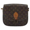 LOUIS VUITTON Monogram Saint Cloud GM Shoulder Bag M51242 LV Auth 184843-13