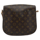 LOUIS VUITTON Monogram Saint Cloud GM Shoulder Bag M51242 LV Auth 184843-2