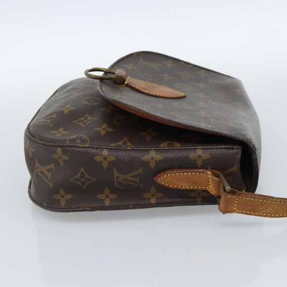 LOUIS VUITTON Monogram Saint Cloud GM Shoulder Bag M51242 LV Auth 184843
