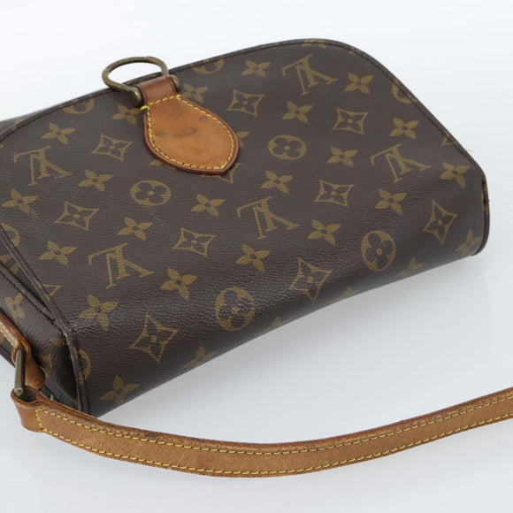 LOUIS VUITTON Monogram Saint Cloud GM Shoulder Bag M51242 LV Auth 184843