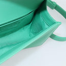 CHANEL Chain Matelasse Boy Chanel Bag Lamb Skin Green Silver CC Auth 184844SM-19