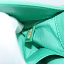 CHANEL Chain Matelasse Boy Chanel Bag Lamb Skin Green Silver CC Auth 184844SM-11