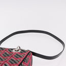 Christian Dior Canage Lady Dior Tote Bag Sequin 2way Pink Silver Auth 184845SM-15