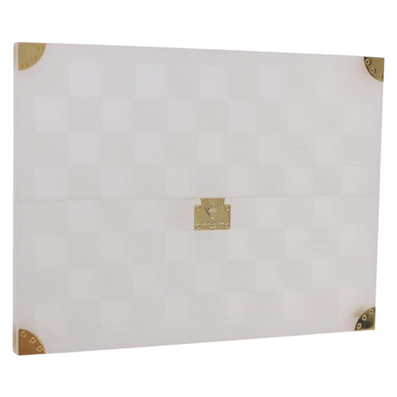 LOUIS VUITTON Damier Invitation case Photo Frame Clear LV Auth 184846