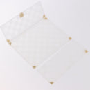 LOUIS VUITTON Damier Invitation case Photo Frame Clear LV Auth 184846-9