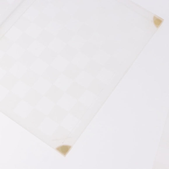 LOUIS VUITTON Damier Invitation case Photo Frame Clear LV Auth 184846