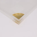 LOUIS VUITTON Damier Invitation case Photo Frame Clear LV Auth 184846-7