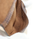 LOUIS VUITTON Damier Ebene Buton de Manchette Cuffs Gold Tone LV Auth 184847V-34