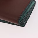 LOEWE Studio Ghibli Collaboration Compact Wallet Leather Brown Auth 184848SM-16