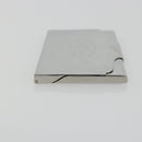 LOUIS VUITTON Porte Cartes Voyage Card Case metal Silver M66175 LV Auth 184851-4