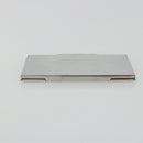 LOUIS VUITTON Porte Cartes Voyage Card Case metal Silver M66175 LV Auth 184851-5