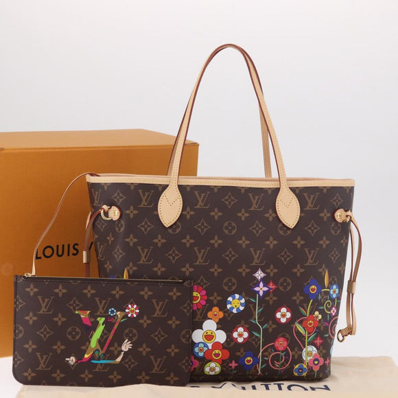 LOUIS VUITTON Monogram Vivienne Neverfull MM Tote Bag M13271 LV Auth 184852SAM