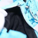 BALENCIAGA Le Cagolel Mini Hand Bag Leather Blue 671309 Auth 184859M-18