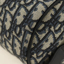 Christian Dior Trotter Canvas Roller Messenger Shoulder Bag Navy Auth 184861SAM-16