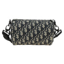 Christian Dior Trotter Canvas Roller Messenger Shoulder Bag Navy Auth 184861SAM-2