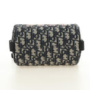 Christian Dior Trotter Canvas Roller Messenger Shoulder Bag Navy Auth 184861SAM-5