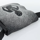 CHANEL Shoulder Bag Lamb Skin Black Silver CC Auth 184867SAM-6