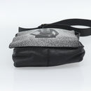 CHANEL Shoulder Bag Lamb Skin Black Silver CC Auth 184867SAM-9