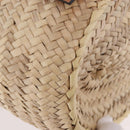 LOEWE Ken Price Collaboration Hand Bag Raffia Beige Auth 184871M-9