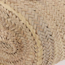 LOEWE Ken Price Collaboration Hand Bag Raffia Beige Auth 184871M-14