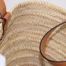 LOEWE Ken Price Collaboration Hand Bag Raffia Beige Auth 184871M-18