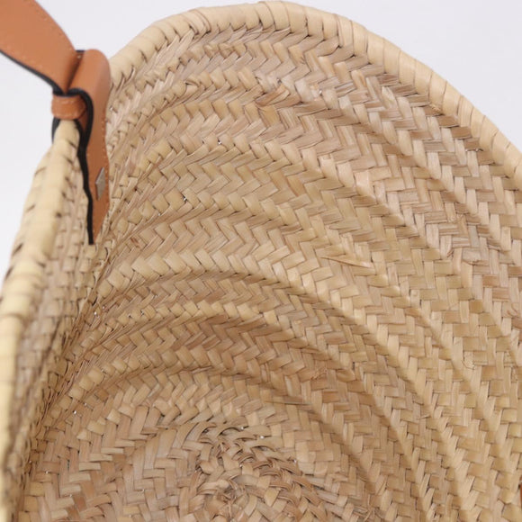 LOEWE Ken Price Collaboration Hand Bag Raffia Beige Auth 184871M