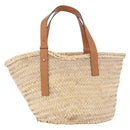 LOEWE Ken Price Collaboration Hand Bag Raffia Beige Auth 184871M-2