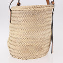 LOEWE Ken Price Collaboration Hand Bag Raffia Beige Auth 184871M-4